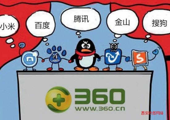五大互聯網巨頭“群毆”360